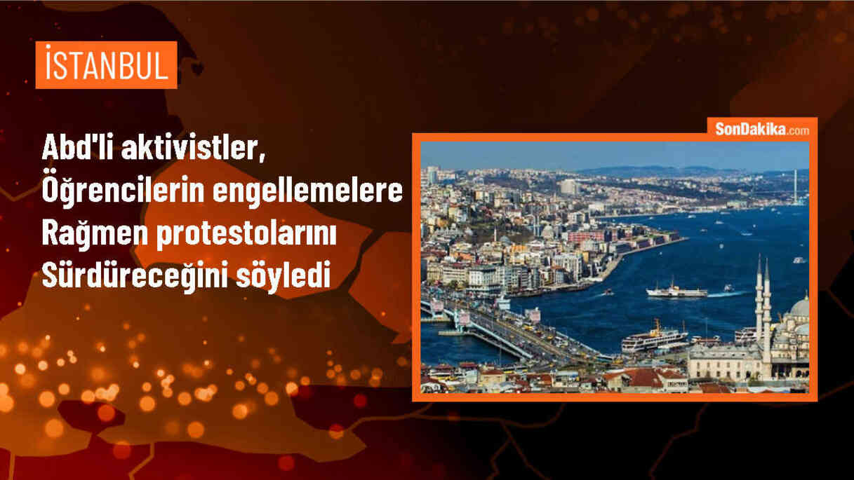ABD\'li Aktivistler: Üniversite Protestoları Devam Edecek