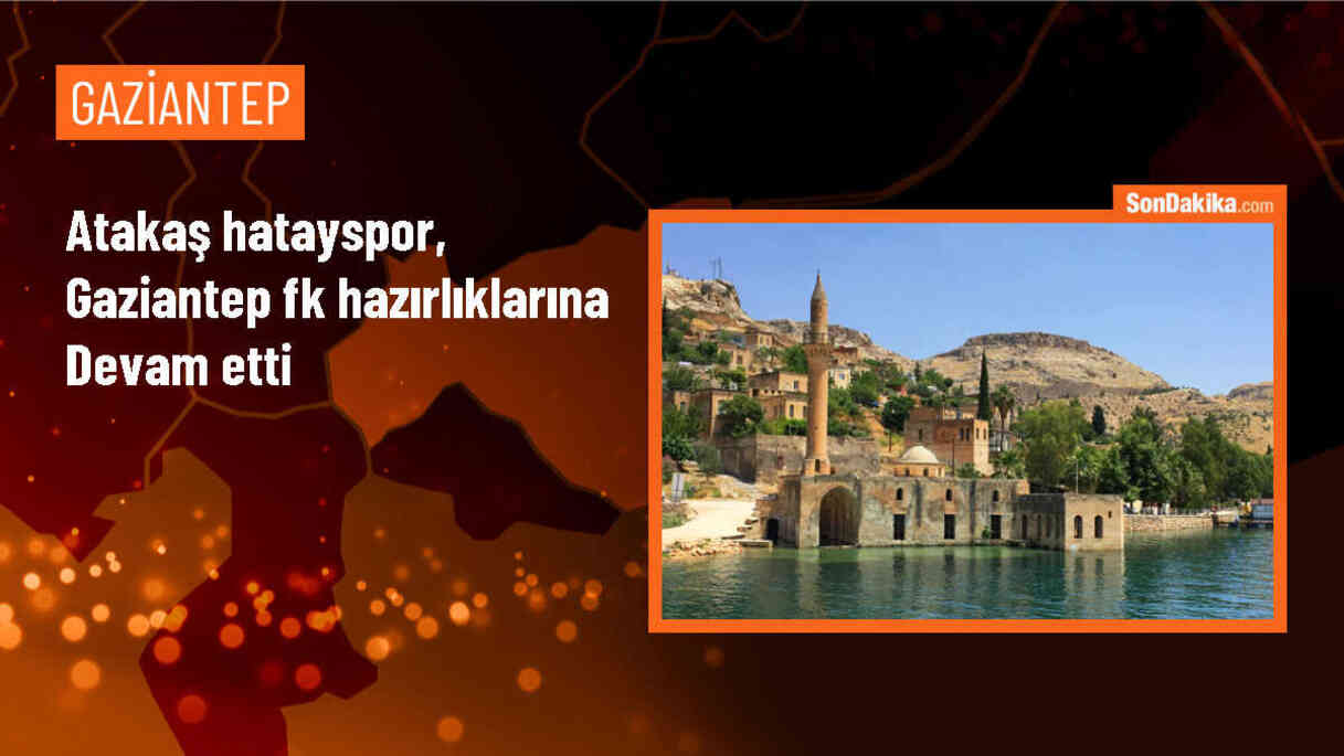 Atakaş Hatayspor, Gaziantep FK maçı için hazırlıklarını sürdürüyor