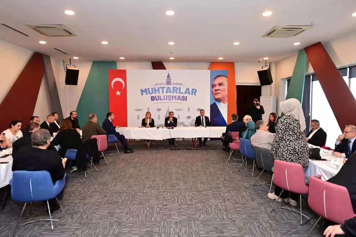 Beyoğlu Belediye Başkanı İnan Güney, Mahalle Muhtarlarıyla Kahvaltıda Buluştu