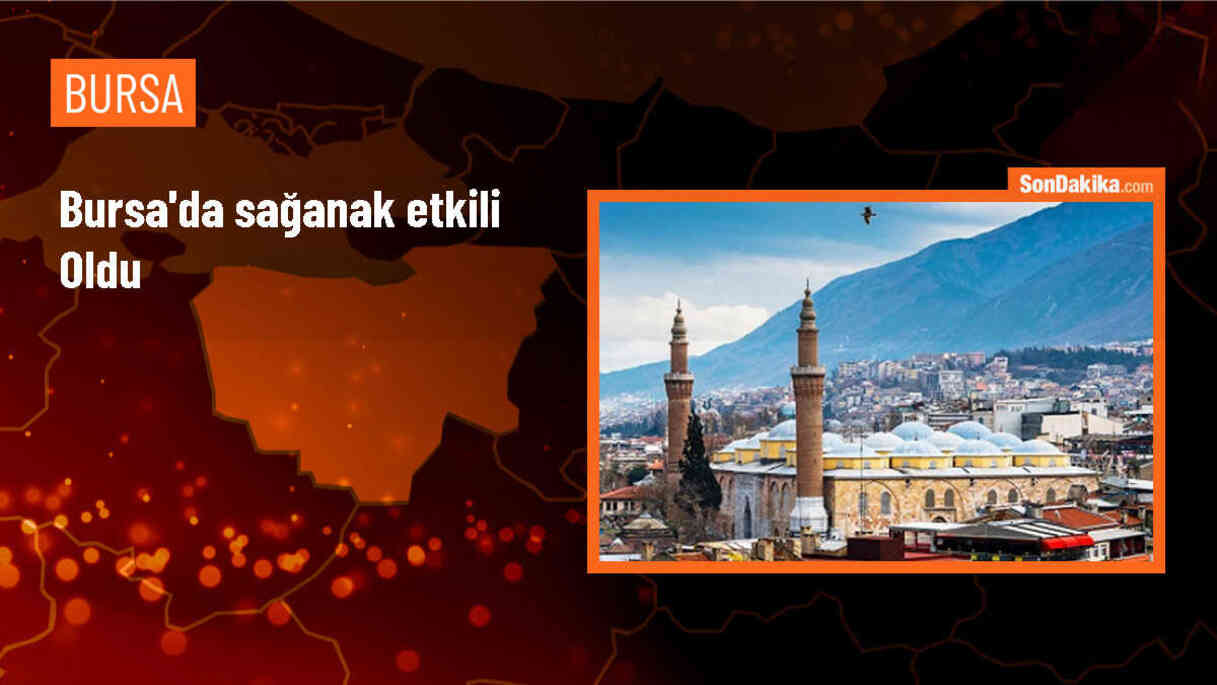 Bursa\'da Sağanak Yağış Hayatı Olumsuz Etkiledi