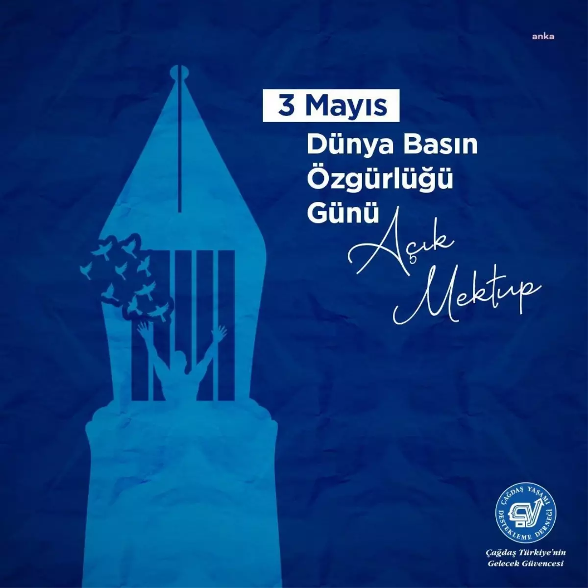 Çağdaş Yaşamı Destekleme Derneği\'nden Basın Özgürlüğü Günü Açıklaması