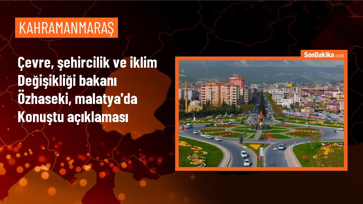 Çevre Bakanı Özhaseki: Türkiye genelinde 390 bin konutun inşaatı başladı