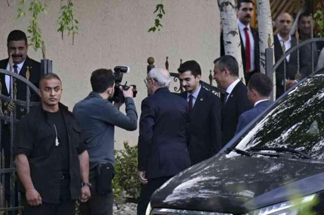 CHP Genel Başkanı Özgür Özel ve Kemal Kılıçdaroğlu Ankara'da bir araya geldi