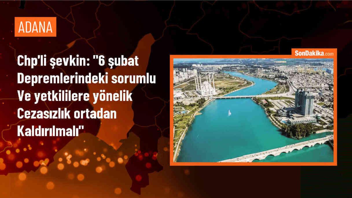 CHP Milletvekili Müzeyyen Şevkin: 6 Şubat depremlerindeki cezasızlık ortadan kaldırılmalı