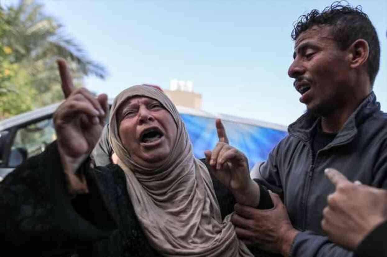 Gazze'ye havadan at�lan yard�mlar�n para��t� a��lmad�: �ok say�da �l� ve yaral� var