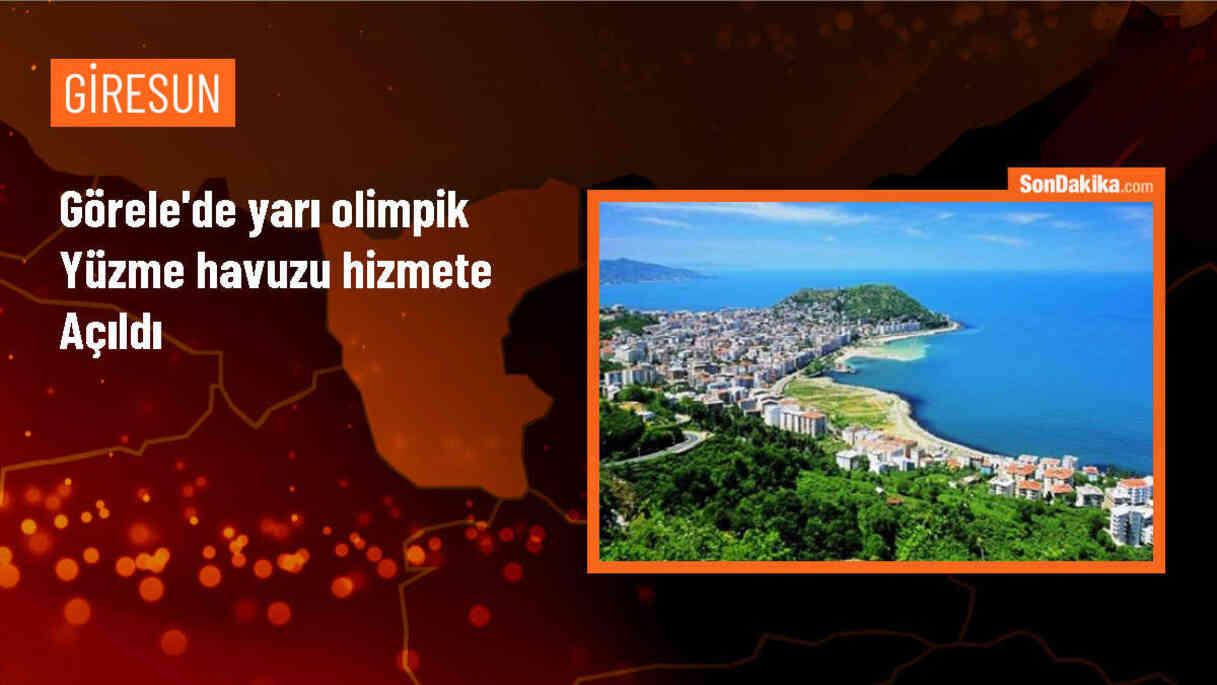 Görele\'de Yarı Olimpik Yüzme Havuzu Açıldı