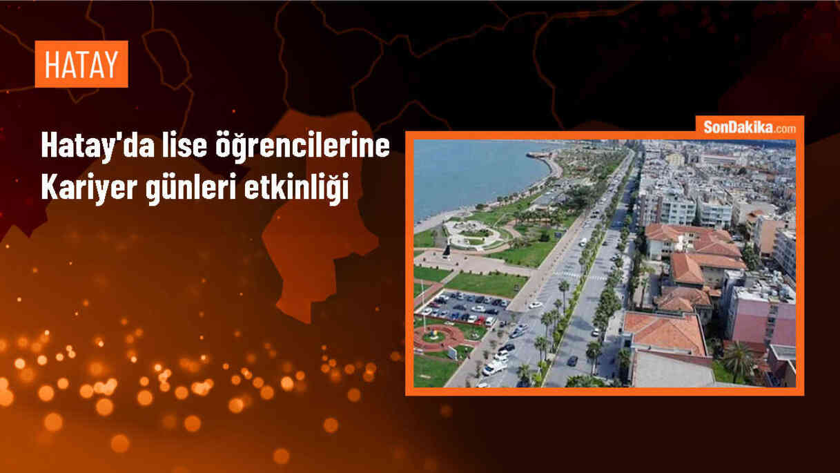 Samandağ\'da lisede Kariyer Günleri etkinliği düzenlendi