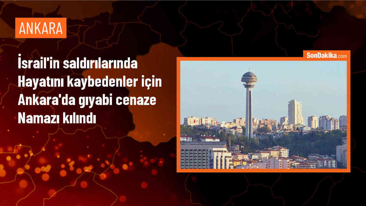 İsrail\'in Gazze\'ye saldırılarında hayatını kaybeden Müslümanlar için gıyabi cenaze namazı kılındı