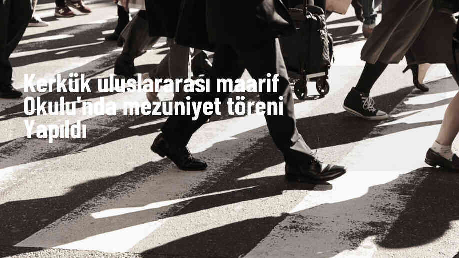 Kerkük Uluslararası Maarif Okulu\'nda mezuniyet töreni düzenlendi