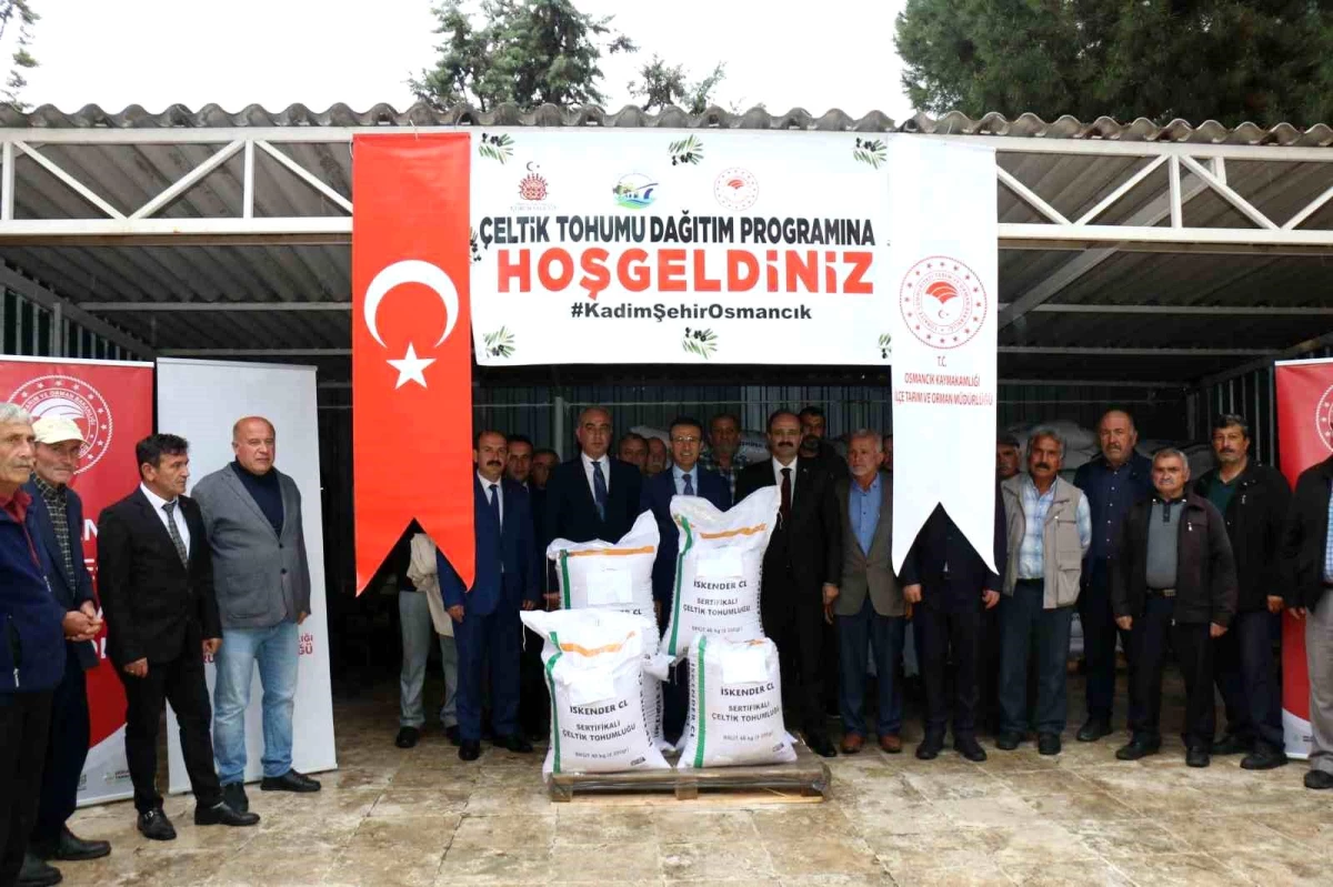 Çorum\'un Osmancık ilçesinde çeltik üretimini arttırmak amacıyla 18 ton çeltik tohumu dağıtıldı