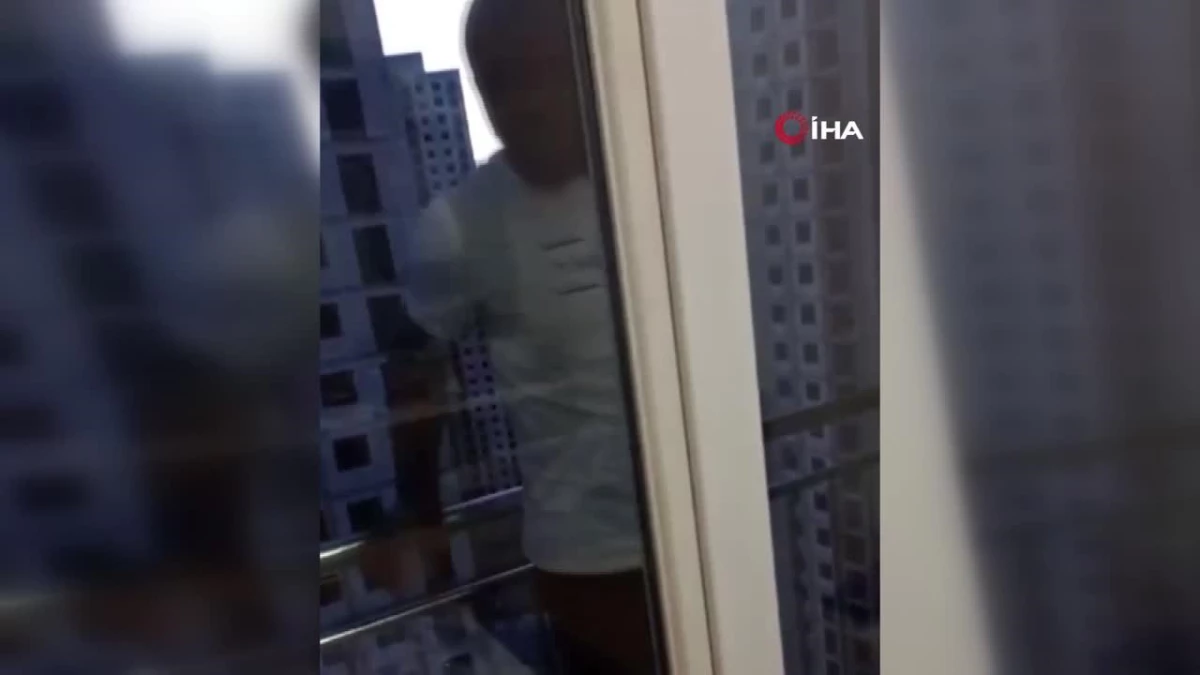Polisten kaçarken ölümle dans: Rezidansın 18. katından alt kattaki balkonlara atlayarak böyle kaçtı