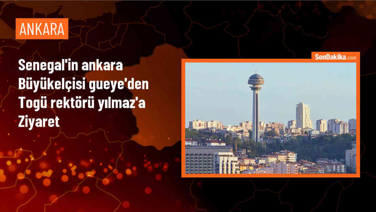 Senegal Büyükelçisi TOGÜ Rektörünü Ziyaret Etti