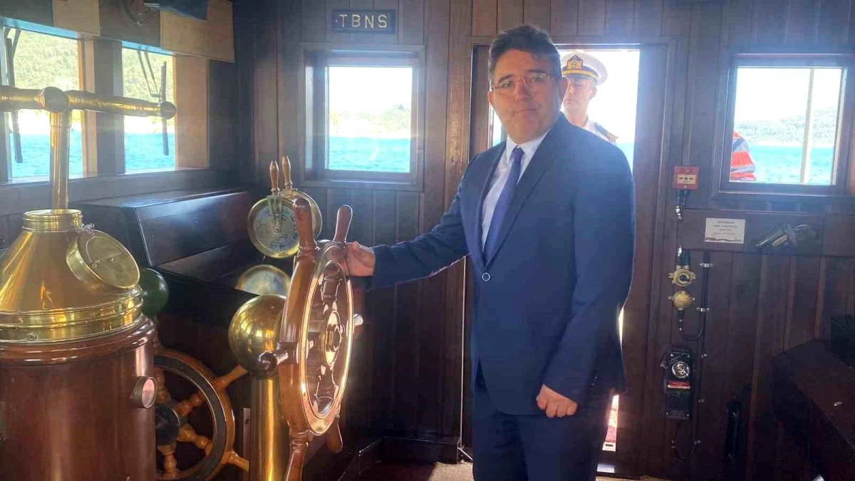 TCG Nusret Müze Gemisi Marmaris\'te Ziyarete Açıldı