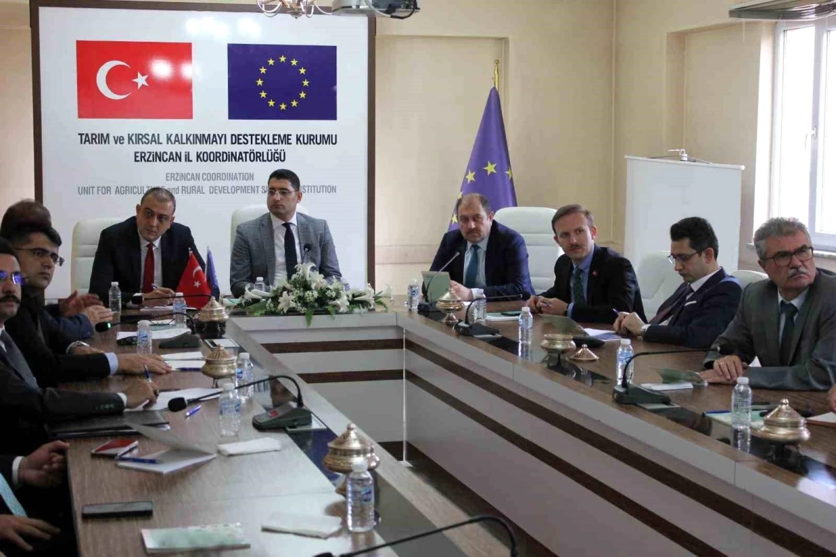 Erzincan Vali Yardımcısı başkanlığında TKDK toplantısı düzenlendi
