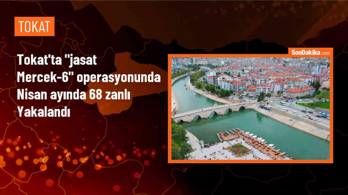 Tokat\'ta düzenlenen operasyonda 68 zanlı gözaltına alındı