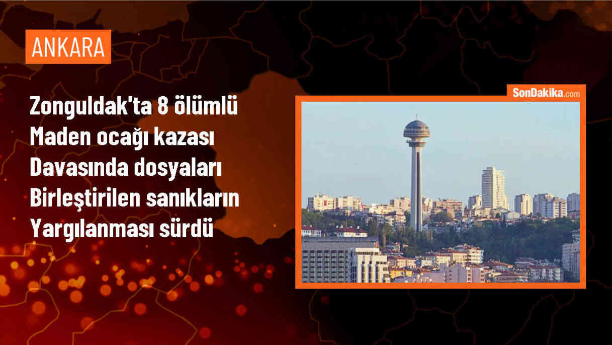 Zonguldak\'ta 8 ölümlü maden ocağı kazası davasında dosyaları birleştirilen sanıkların yargılanması sürdü