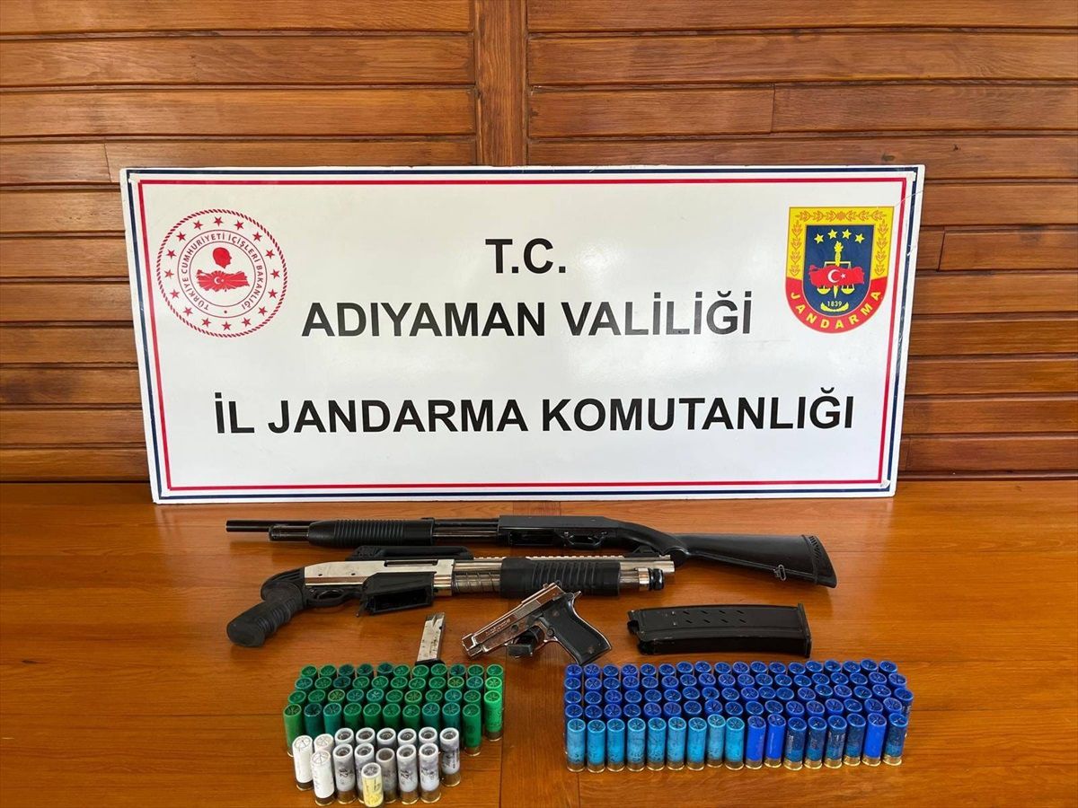 Adıyaman\'da düzenlenen silah operasyonunda bir şüpheli yakalandı