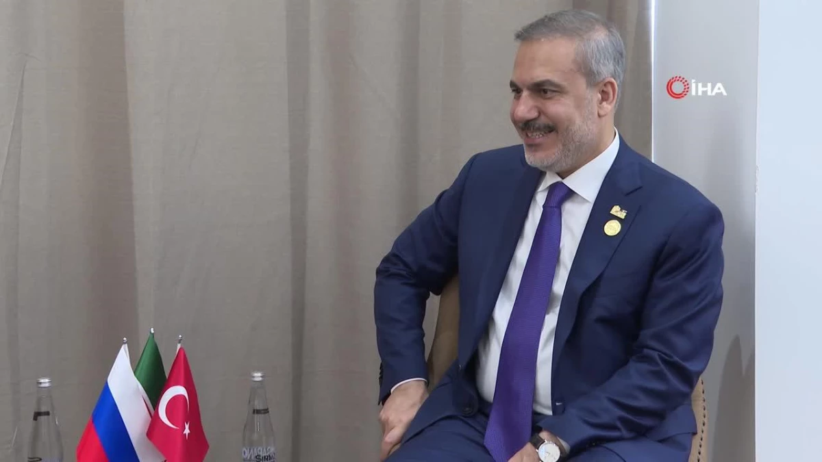 Bakan Fidan, Tataristan Cumhurbaşkanı Minnihanov ile görüştü
