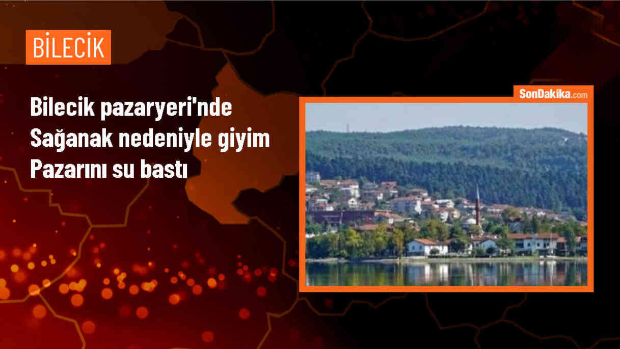 Bilecik Pazaryeri\'nde Şiddetli Yağış Su Baskınlarına Yol Açtı