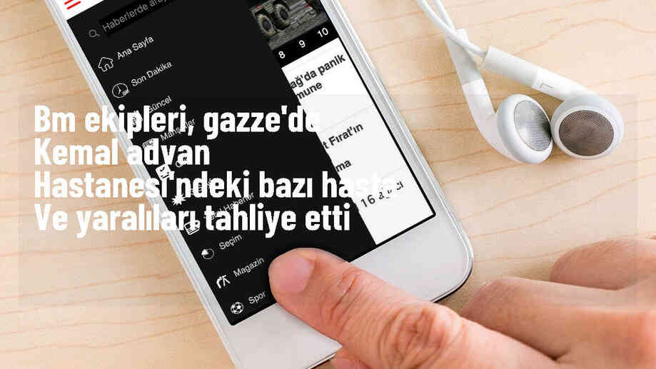 BM Ekipleri Gazze\'deki Hastaları Tahliye Ediyor