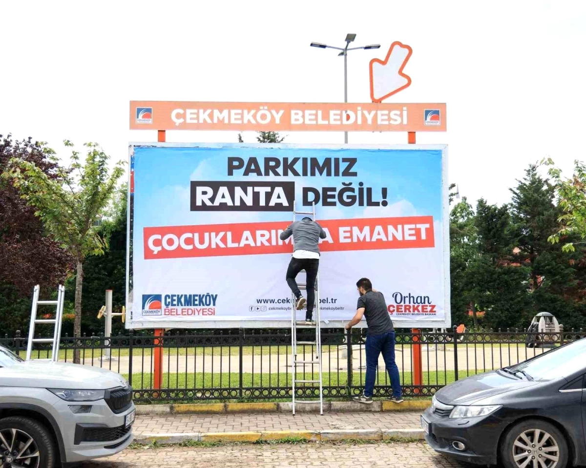 Çekmeköy Belediyesi, Çocuk Parkı\'nın Benzin İstasyonuna Dönüştürülmesini Engelledi
