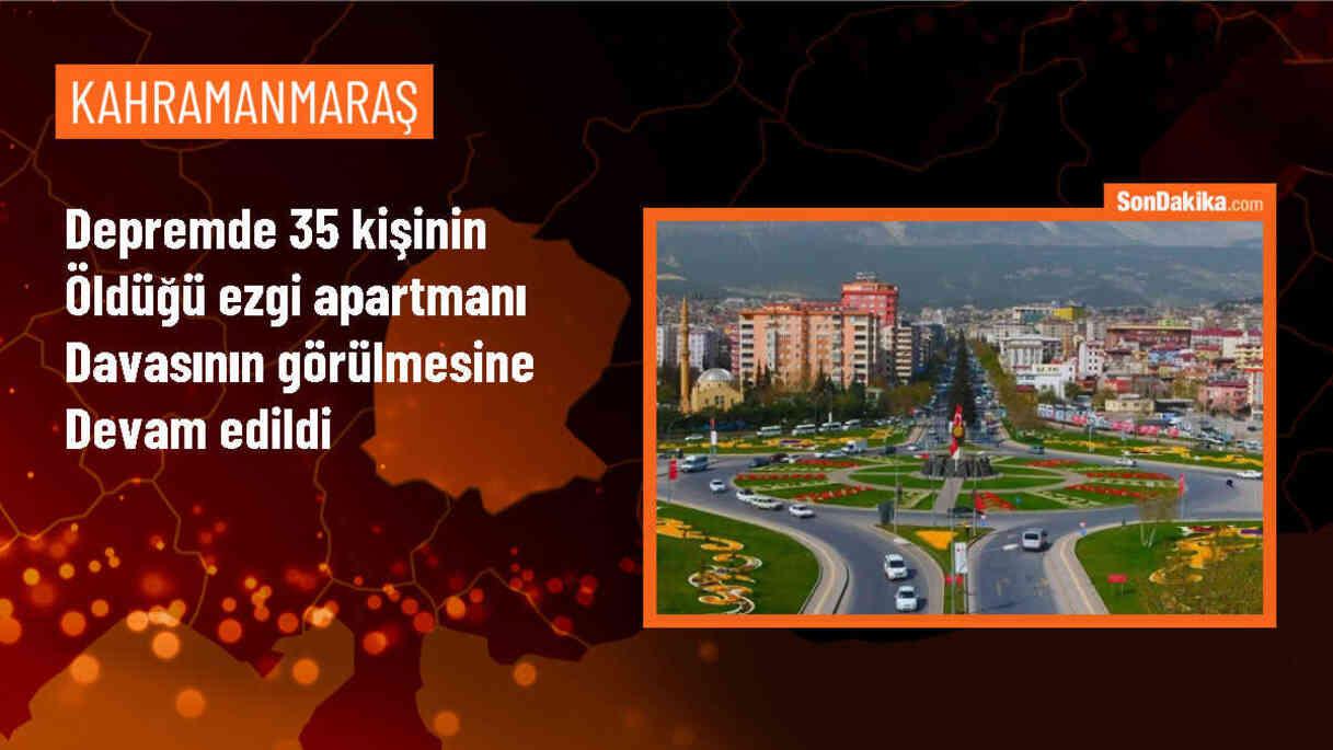 Kahramanmaraş\'ta Ezgi Apartmanı davası devam ediyor