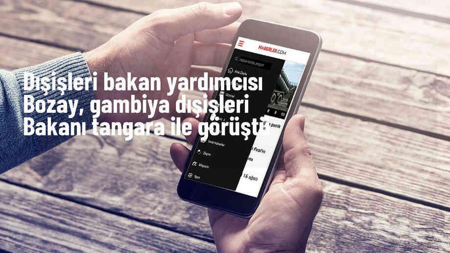 Dışişleri Bakan Yardımcısı Mehmet Kemal Bozay, Gambiya Dışişleri Bakanı ile görüştü