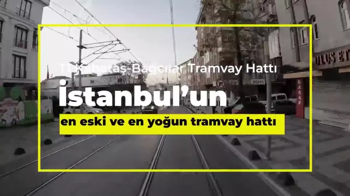 İstanbul\'da Kabataş-Bağcılar tramvay hattında yenileme çalışmaları devam ediyor