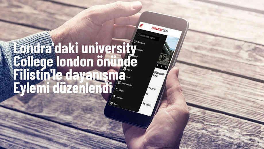 Londra\'da Üniversite Öğrencileri İsrail İşbirliklerini Protesto Etti