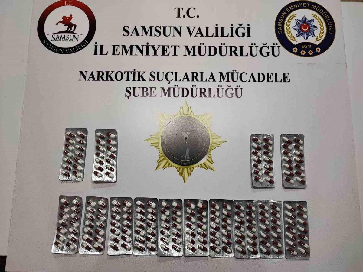 Samsun Emniyet Müdürlüğü Tarafından Yapılan Çalışmada Çok Sayıda Narkotik Madde Ele Geçirildi