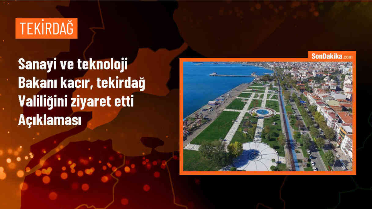 Sanayi ve Teknoloji Bakanı Kacır: Yeşil üretim yaklaşımını sürdüreceğiz