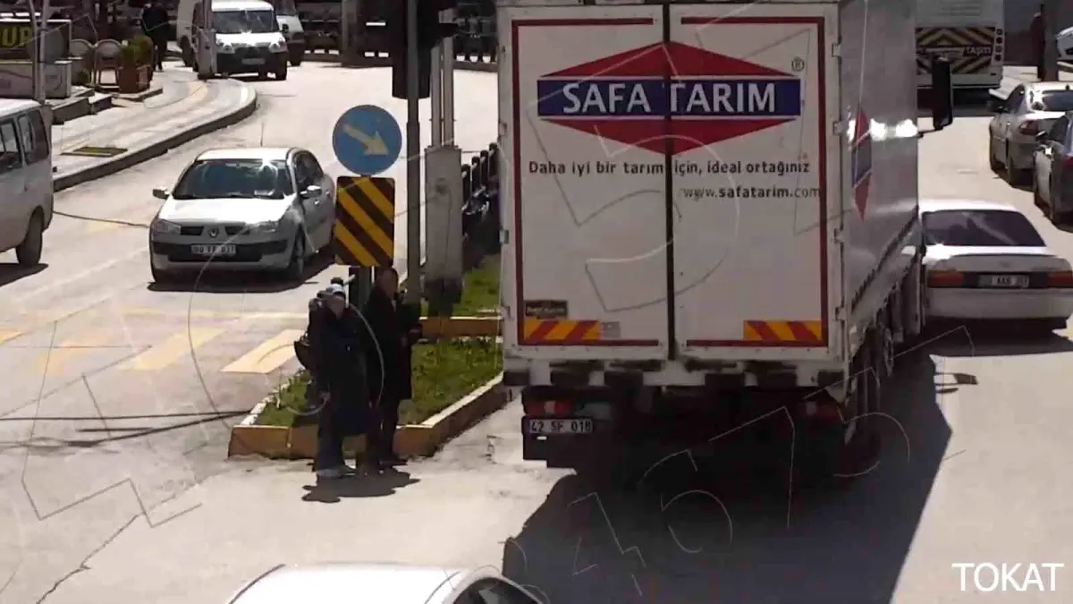 Tokat\'ta meydana gelen trafik kazaları kameralar tarafından kaydedildi