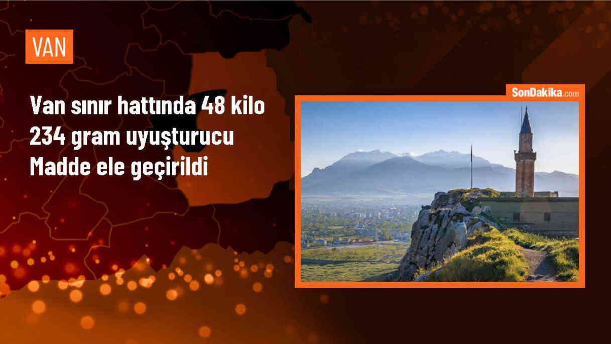 Van sınır hattında 48 kilo uyuşturucu ele geçirildi