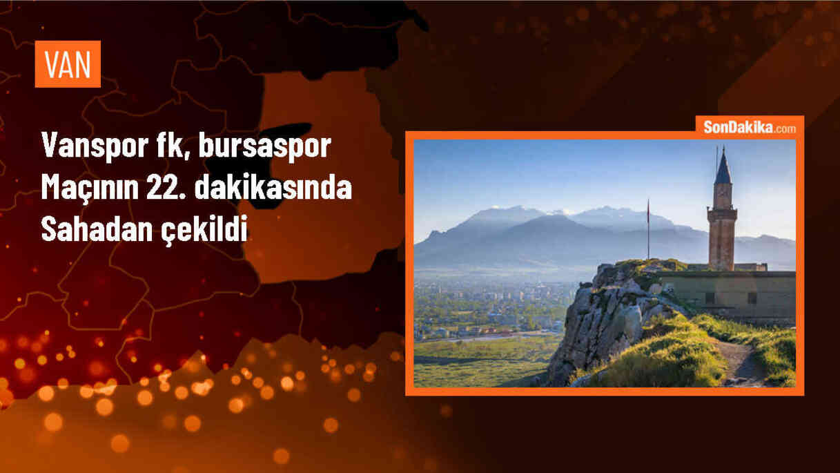 TFF 2. Lig Beyaz Grup\'ta Vanspor FK, Bursaspor Maçında Sahadan Çekildi