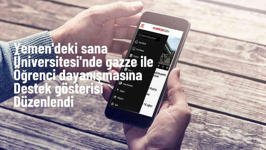 Yemen\'deki Sana Üniversitesi\'nde Filistin\'e Destek Gösterisi Düzenlendi