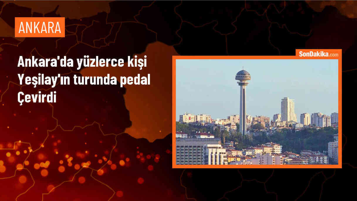 11. Yeşilay Bisiklet Turu Ankara\'da Gerçekleştirildi