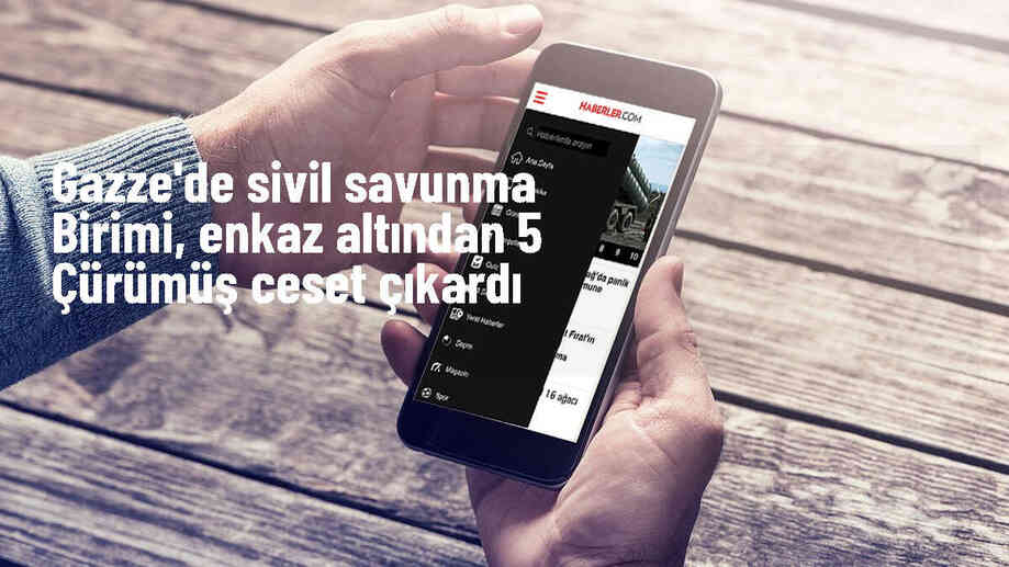 Gazze\'deki saldırılarda 5 kişinin çürümüş cesedine ulaşıldı