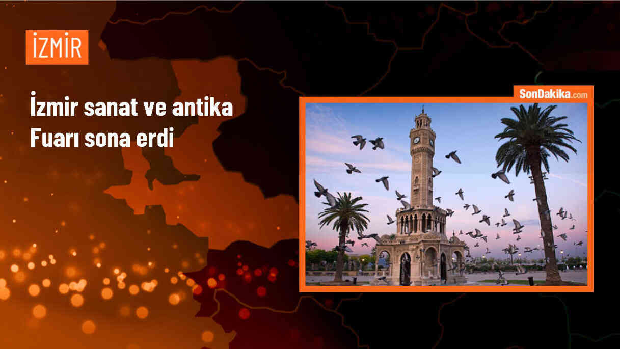 İzmir Sanat ve Antika Fuarı Son Buldu
