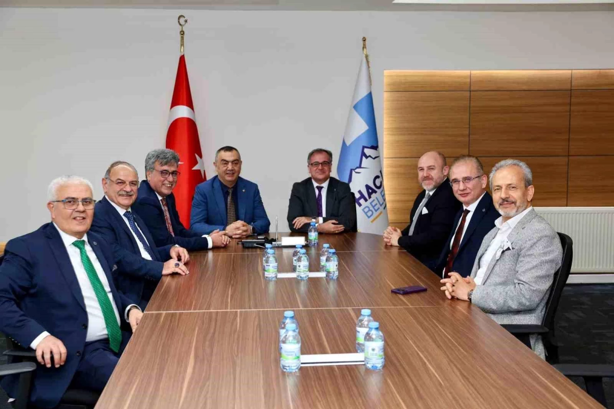 Kayseri Sanayi Odası Başkanı Hacılar Belediye Başkanını Ziyaret Etti