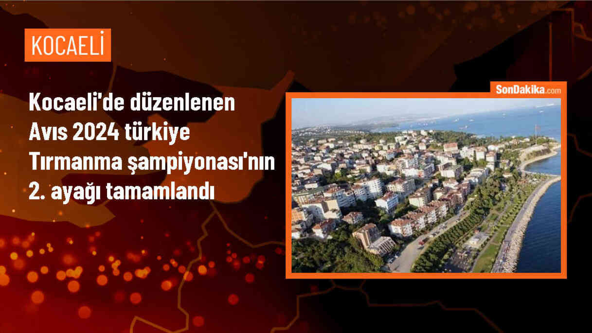Kartepe\'de AVIS 2024 Türkiye Tırmanma Şampiyonası\'nın 2. ayağı koşuldu