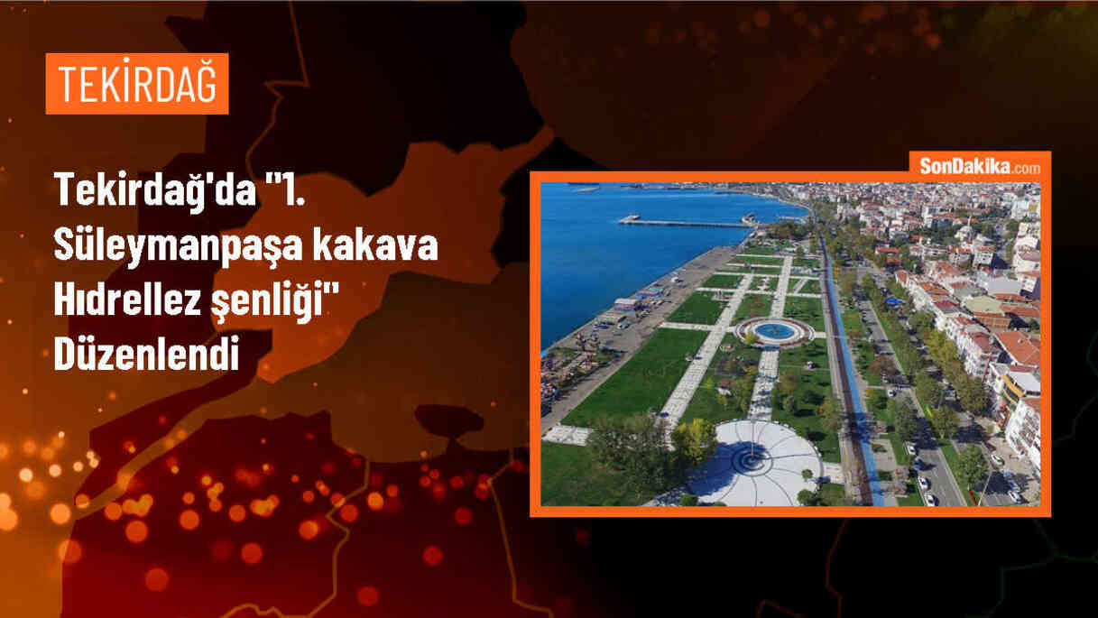 Tekirdağ\'da 1. Süleymanpaşa Kakava Hıdrellez Şenliği düzenlendi