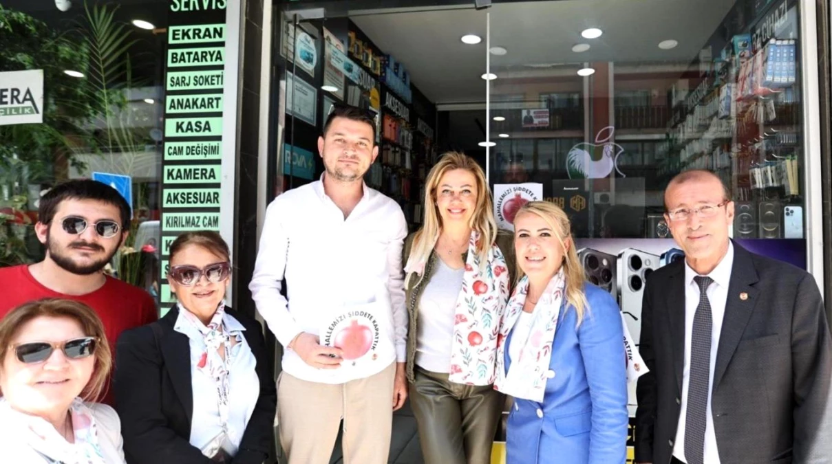 Merkezefendi Belediye Başkanı Şeniz Doğan, \'Nar\' projesine destek verdi