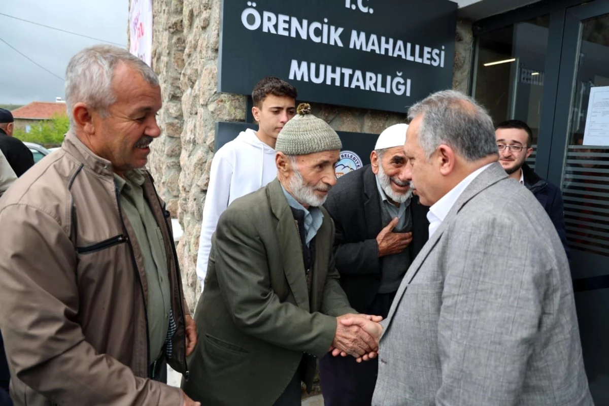 Talas Belediye Başkanı Mustafa Yalçın Kırsal Mahalle Ziyaretlerine Devam Ediyor