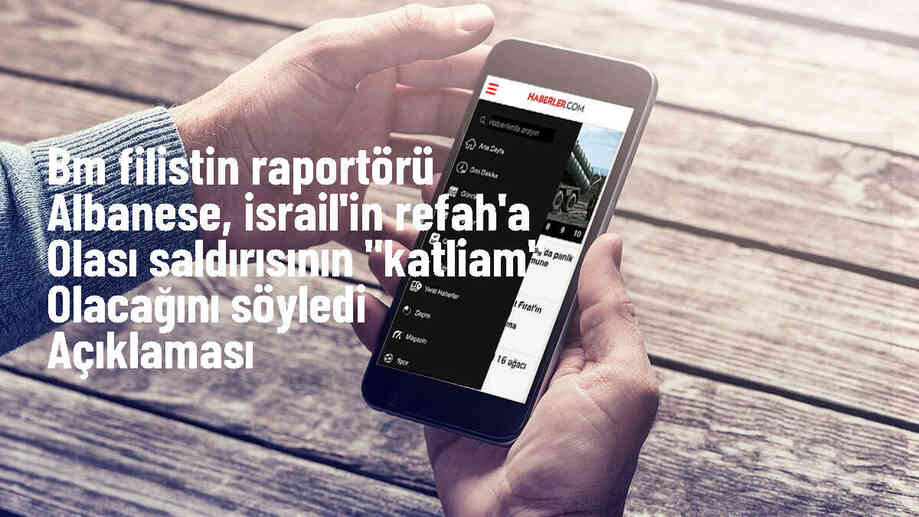 BM Filistin Özel Raportörü: İsrail\'in Gazze\'ye olası saldırısı sivil halka saldırı ve katliam olur