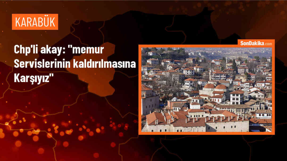 CHP Milletvekili Cevdet Akay, memur servislerinin kaldırılmasına karşı çıkıyor