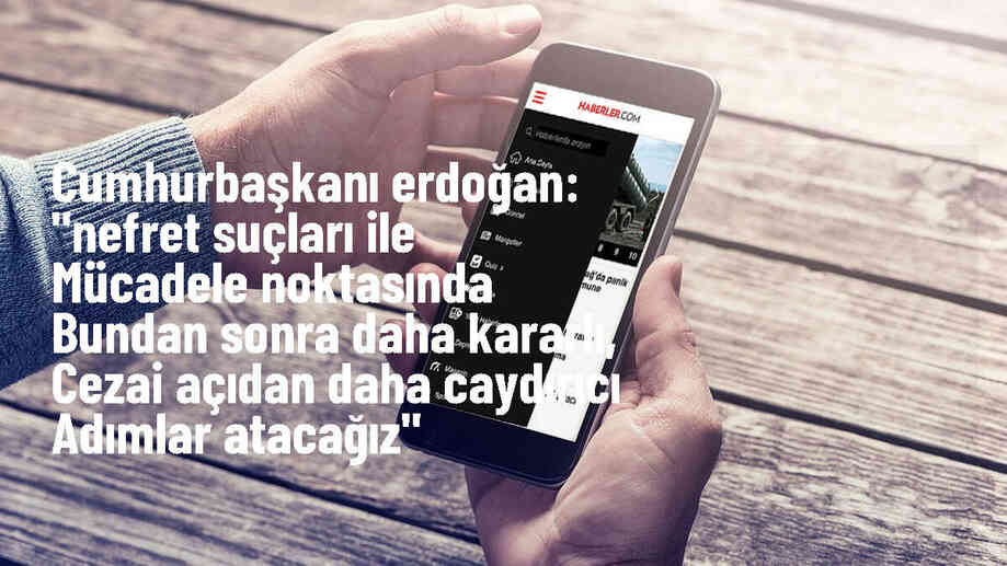 Cumhurbaşkanı Erdoğan: Nefret suçları ile mücadelede daha kararlı adımlar atılacak