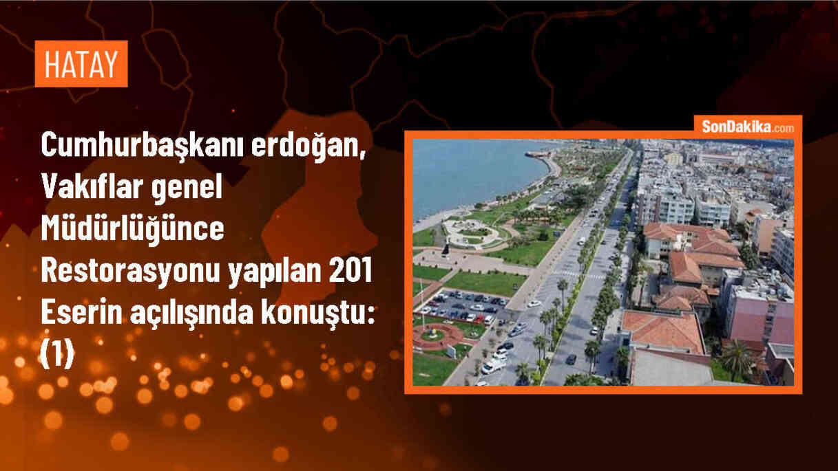 Cumhurbaşkanı Erdoğan: Son 21 yılda 5 bin 500 ecdat yadigarı eseri ayağa kaldırdık