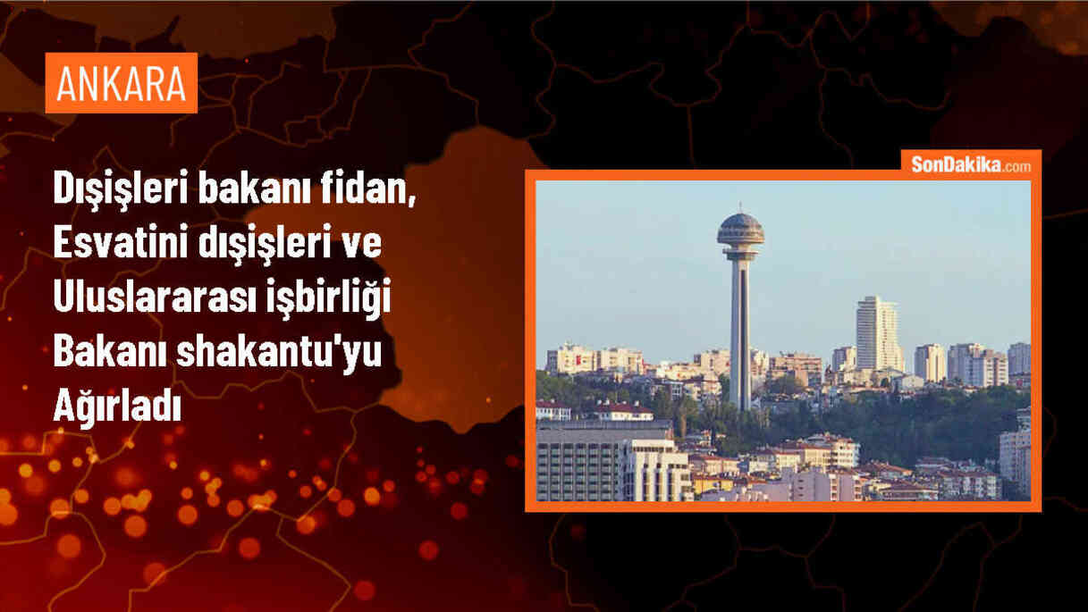Dışişleri Bakanı Hakan Fidan, Esvatini Dışişleri ve Uluslararası İşbirliği Bakanı ile Ankara\'da bir araya geldi