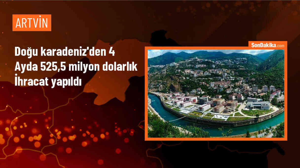 Doğu Karadeniz\'den 2024\'ün ilk dört ayında 525 milyon 500 bin dolarlık ihracat