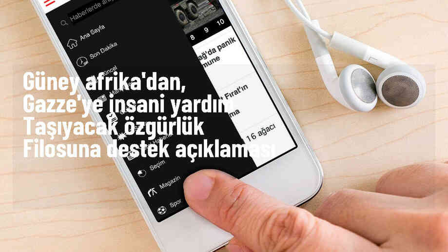 Güney Afrika Cumhurbaşkanı Türkiye\'deki Özgürlük Filosu Koalisyonunu Destekliyor